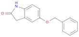 2H-Indol-2-one, 1,3-dihydro-5-(phenylmethoxy)-