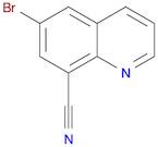 8-Quinolinecarbonitrile, 6-bromo-