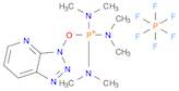 Phosphorus(1+), [3-(hydroxy-κO)-1,2,3-triazolo[4,5-b]pyridinato]tris(N-methylmethanaminato)-, (T-4…