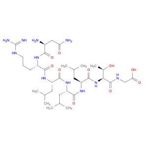 Glycine, L-asparaginyl-L-arginyl-L-leucyl-L-leucyl-L-leucyl-L-threonyl-