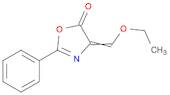 5(4H)-Oxazolone, 4-(ethoxymethylene)-2-phenyl-