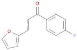 2-Propen-1-one, 1-(4-fluorophenyl)-3-(2-furanyl)-