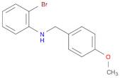 Benzenemethanamine, N-(2-bromophenyl)-4-methoxy-