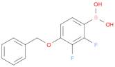 Boronic acid, [2,3-difluoro-4-(phenylmethoxy)phenyl]- (9CI)