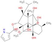 1H-Pyrrole-2-carboxylic acid, (3S,4R,4aR,6S,6aS,7S,8R,8aS,8bR,9S,9aS)-dodecahydro-4,6,7,8a,8b,9a...