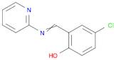 Phenol, 4-chloro-2-[(2-pyridinylimino)methyl]-