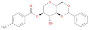 D-Glucitol, 1,5-anhydro-4,6-O-(phenylmethylene)-, 2-(4-methylbenzoate) (9CI)