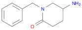 2-Piperidinone, 5-amino-1-(phenylmethyl)-