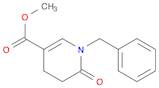 3-Pyridinecarboxylic acid, 1,4,5,6-tetrahydro-6-oxo-1-(phenylmethyl)-, methyl ester