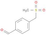 Benzaldehyde, 4-[(methylsulfonyl)methyl]-