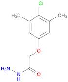 Acetic acid, 2-(4-chloro-3,5-dimethylphenoxy)-, hydrazide