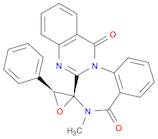 Spiro[oxirane-2,7'(13'H)-quinazolino[3,2-a][1,4]benzodiazepine]-5',13'(6'H)-dione, 6'-methyl-3-phe…