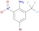 Benzenamine, 4-bromo-2-nitro-6-(trifluoromethyl)-