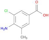 Benzoic acid, 4-amino-3-chloro-5-methyl-