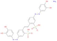 Benzenesulfonic acid, 2,2'-(1,2-ethenediyl)bis[5-[2-(3,4-dihydroxyphenyl)diazenyl]-, ammonium sa...