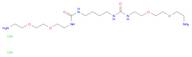 12,15-Dioxa-2,7,9-triazaheptadecanamide, 17-amino-N-[2-[2-(2-aminoethoxy)ethoxy]ethyl]-8-oxo-, h...