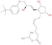 5-Heptenoic acid, 7-[(1R,2R,3R,5S)-3,5-dihydroxy-2-[(1E,3R)-3-hydroxy-4-[3-(trifluoromethyl)phenox…