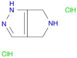 Pyrrolo[3,4-c]pyrazole, 1,4,5,6-tetrahydro-, hydrochloride (1:2)