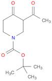 1-Piperidinecarboxylic acid, 3-acetyl-4-oxo-, 1,1-dimethylethyl ester