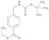 Benzoic acid, 4-[[[(1,1-dimethylethoxy)carbonyl]amino]methyl]-, ethyl ester