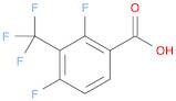 Benzoic acid, 2,4-difluoro-3-(trifluoromethyl)-