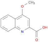 2-Quinolinecarboxylic acid, 4-methoxy-