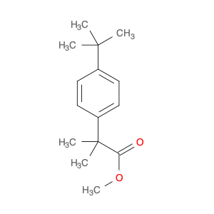 Benzeneacetic acid, 4-(1,1-dimethylethyl)-α,α-dimethyl-, methyl ester