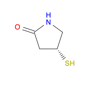 2-Pyrrolidinone, 4-mercapto-, (4R)-