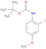 Carbamic acid, N-(2-iodo-4-methoxyphenyl)-, 1,1-dimethylethyl ester