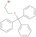 Benzene, 1,1',1''-[[(2-bromoethyl)thio]methylidyne]tris-