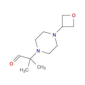 1-Piperazineacetaldehyde, α,α-dimethyl-4-(3-oxetanyl)-