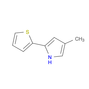 1H-Pyrrole, 4-methyl-2-(2-thienyl)-