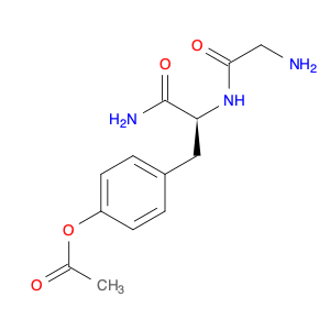 L-Tyrosinamide, glycyl-, monoacetate (salt) (9CI)