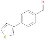 Benzaldehyde, 4-(3-thienyl)-