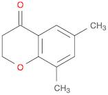 4H-1-Benzopyran-4-one, 2,3-dihydro-6,8-dimethyl-