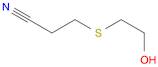 Propanenitrile, 3-[(2-hydroxyethyl)thio]-