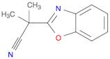 2-Benzoxazoleacetonitrile, α,α-dimethyl-