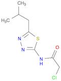 Acetamide, 2-chloro-N-[5-(2-methylpropyl)-1,3,4-thiadiazol-2-yl]-