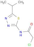 Acetamide, 2-chloro-N-[5-(1-methylethyl)-1,3,4-thiadiazol-2-yl]-