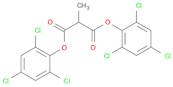 Propanedioic acid, 2-methyl-, 1,3-bis(2,4,6-trichlorophenyl) ester