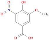 Benzoic acid, 4-hydroxy-3-methoxy-5-nitro-