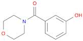 Methanone, (3-hydroxyphenyl)-4-morpholinyl-