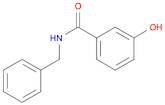 Benzamide, 3-hydroxy-N-(phenylmethyl)-