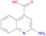 4-Quinolinecarboxylic acid, 2-amino-