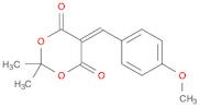 1,3-Dioxane-4,6-dione, 5-[(4-methoxyphenyl)methylene]-2,2-dimethyl-