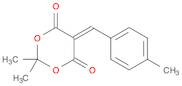 1,3-Dioxane-4,6-dione, 2,2-dimethyl-5-[(4-methylphenyl)methylene]-