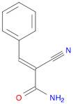 2-Propenamide, 2-cyano-3-phenyl-, (2E)-