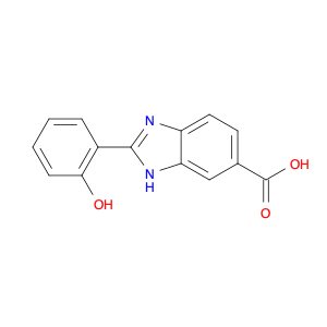 2-(2-hydroxyphenyl)-1H-1,3-benzodiazole-5-carboxylic acid