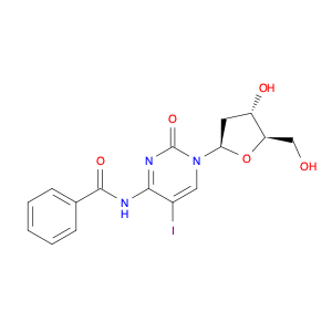 Cytidine, N-benzoyl-2'-deoxy-5-iodo- (9CI)