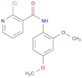 3-Pyridinecarboxamide, 2-chloro-N-(2,4-dimethoxyphenyl)-